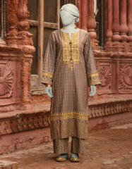 GREY LAWN EMBROIDERED 2PC STITCHED | JLAWN-S-JST-25-2004