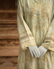 GREEN LAWN EMBROIDERED 2PC STITCHED | JLAWN-S-JST-25-2012