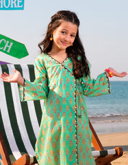 GREEN LAWN PRINTED KURTI | JGLK-S-JGS-25-2527