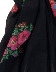 BLACK LAWN PRINTED DUPATTA