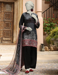 MULTICOLOR LAWN PRINTED UNSTITCHED 3PC | JLAWN-S-25-3002