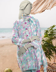 BLUE LAWN PRINTED UNSTITCHED 3PC | JLAWN-S-25-3050