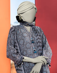 BLACK LAWN EMBROIDERED UNSTITCHED 3PC | JLAWN-S-25-3066