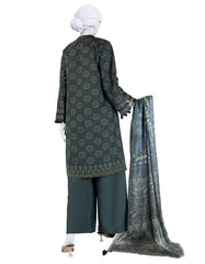 MULTICOLOR LAWN EMBROIDERED UNSTITCHED 3PC