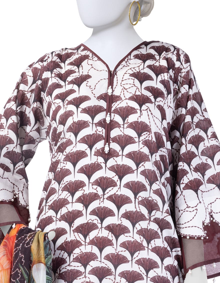 GREEN LAWN DIGITAL PRINTED UNSTITCHED 3PC