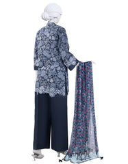 BLUE LAWN DIGITAL PRINTED UNSTITCHED 3PC