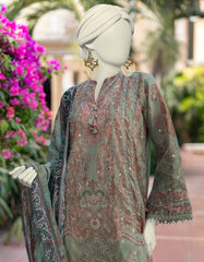 GREEN LAWN EMBROIDERED UNSTITCHED 3PC