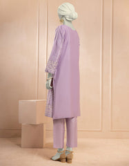 LILAC COTTON EMBROIDERED 2PC STITCHED