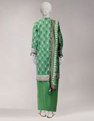 MULTICOLOR CAMBRIC PRINTED UNSTITCHED 3PC
