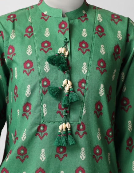 MULTICOLOR CAMBRIC PRINTED UNSTITCHED 3PC