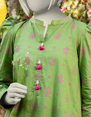 GREEN LAWN PRINTED 2PC | JGK-S-JTST-25-413