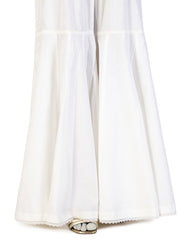 OFF WHITE LAWN BASIC GHARARA