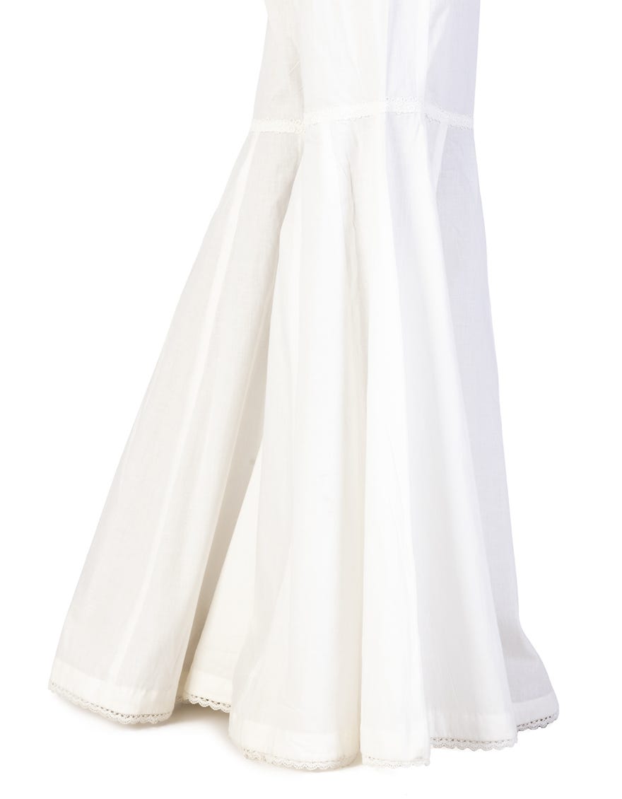 OFF WHITE LAWN BASIC GHARARA