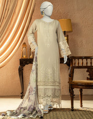 GREY LAWN EMBROIDERED UNSTITCHED 3PC | JLAWN-S-25-826