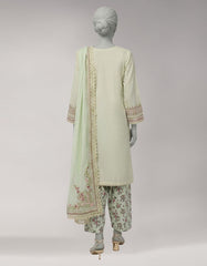 GREEN LAWN EMBROIDERED UNSTITCHED 3PC
