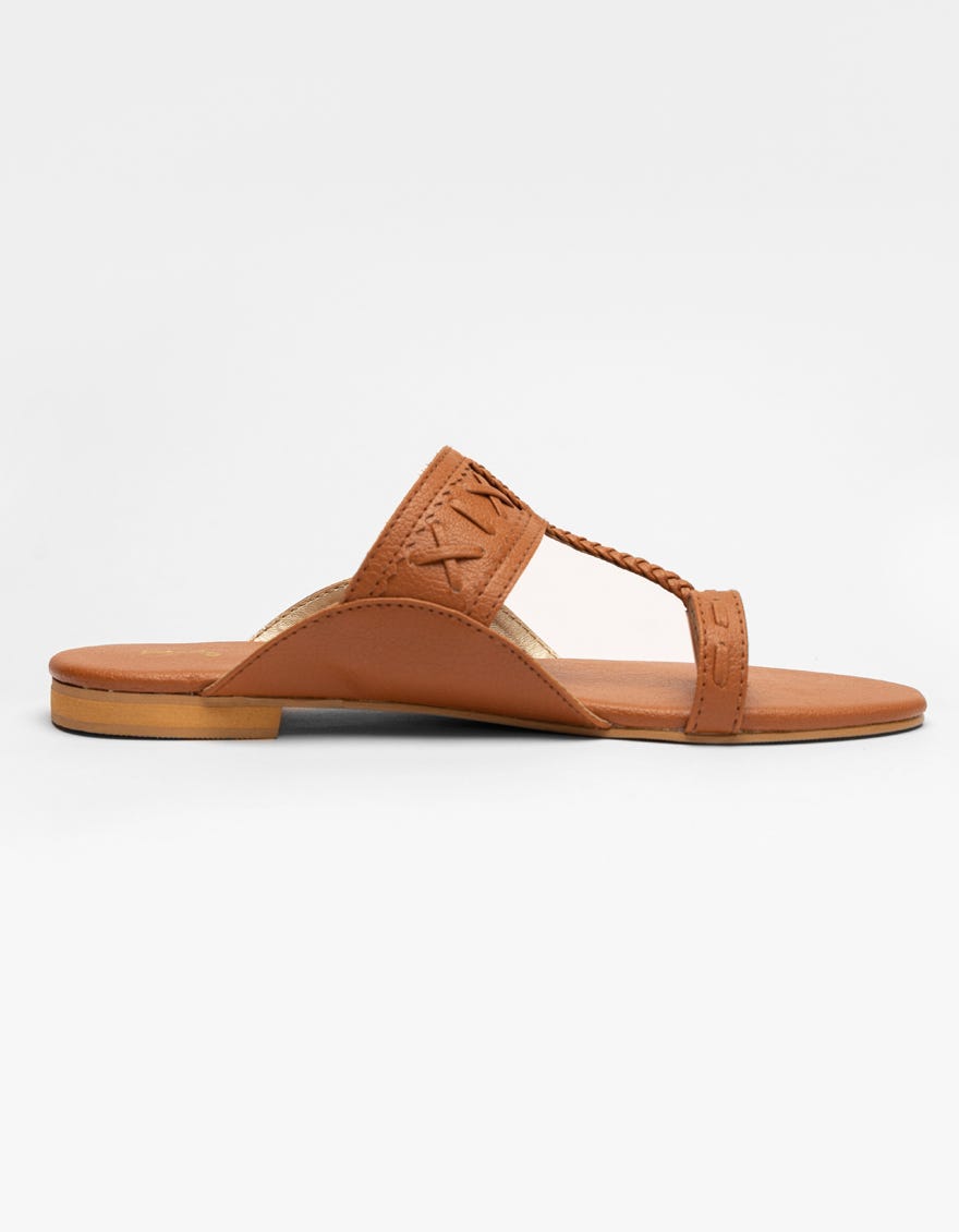 BROWN CHAPPAL