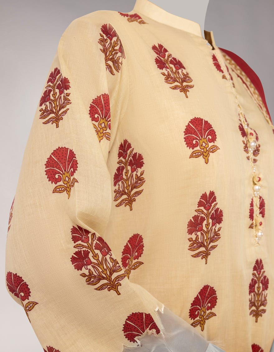 MULTICOLOR LAWN PRINTED UNSTITCHED 3PC
