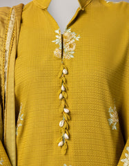 GREEN DORIA EMBROIDERED UNSTITCHED 3PC