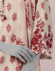 WHITE LAWN EMBROIDERED STITCHED 3PC