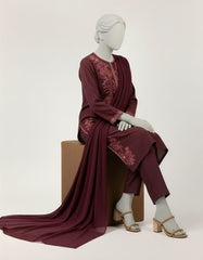 maroon-dobby-embroidered-stitched-3pc-jls26478s