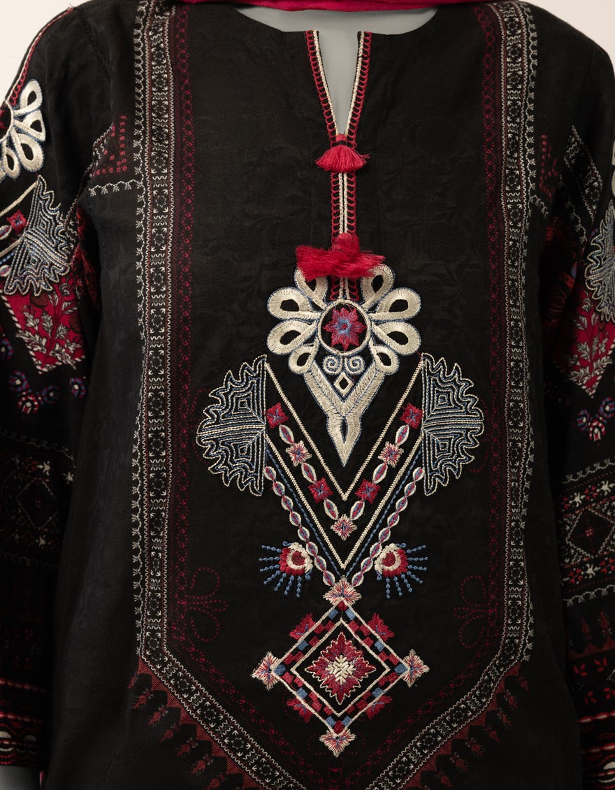 black-dobby-embroidered-stitched-3pc-jls26525s