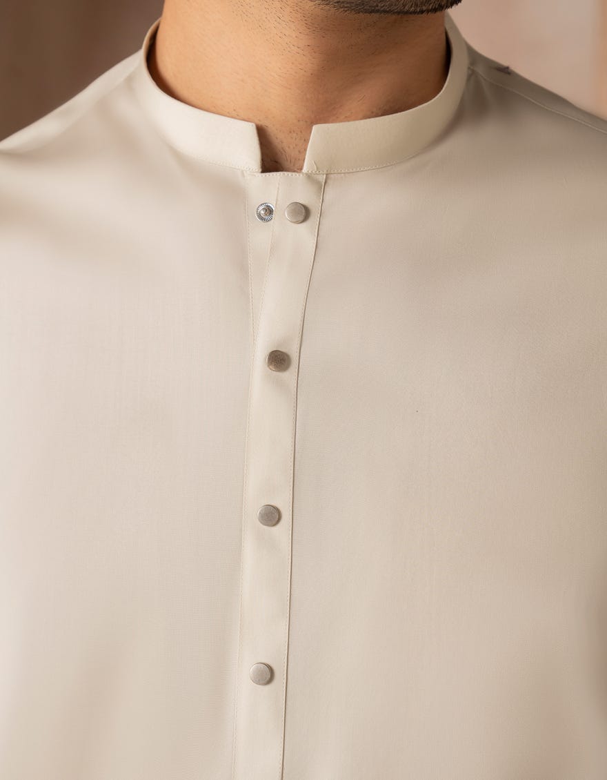 FAWN COTTON CASUAL KAMEEZ SHALWAR