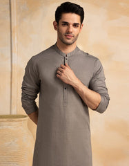 GREY COTTON KURTA TROUSER