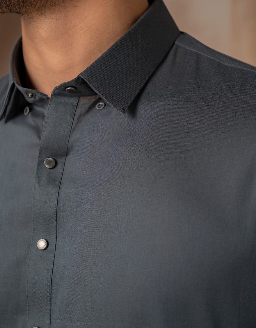 BLUE COTTON CASUAL KAMEEZ SHALWAR