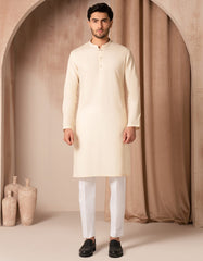 FAWN COTTON SEMI-FORMAL KURTA