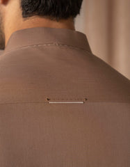 LIGHT BROWN CVC CASUAL KAMEEZ SHALWAR