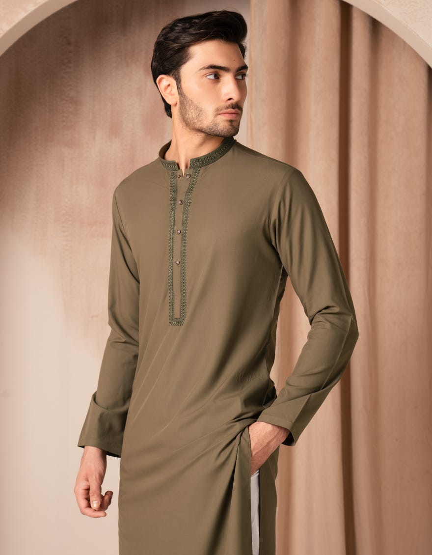 olive-semi-formal-kurta-jjka33496
