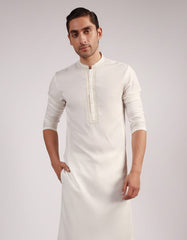 CREAM FORMAL KAMEEZ SHALWAR