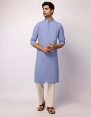 PERIWINKLE SEMI-FORMAL KURTA