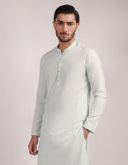 AQUA GREEN PLAIN KURTA