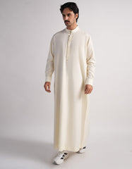 CREAM PLAIN JUBBA