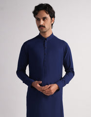 BLUE CASUAL KURTA TROUSER
