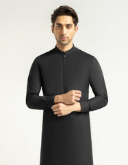 BLACK CASUAL KURTA TROUSERS
