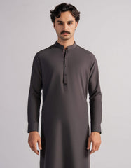 DEEP GREY CASUAL KURTA TROUSERS