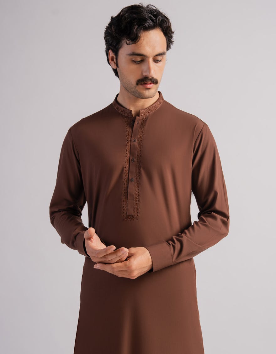 brown-semi-formal-kurta-trousers-jjkpa33995
