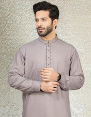 GREY BLENDED KAMEEZ SHALWAR | JJKS-S-34137