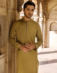 BEIGE COTTON KURTA | JJK-S-34164