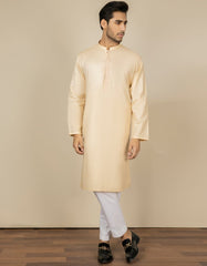 SEPIA COTTON KURTA | JJK-S-34180