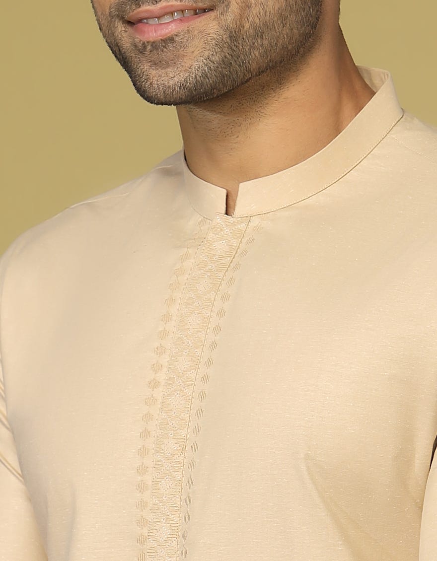 FAWN BLENDED KAMEEZ SHALWAR | JJKS-S-34197