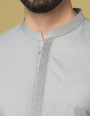 GREY BLENDED KAMEEZ SHALWAR | JJKS-S-34204
