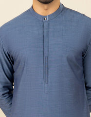 DENIM BLUE COTTON KURTA | JJK-S-34206