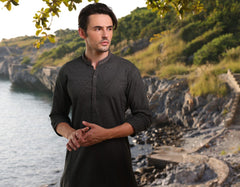 GREEN COTTON KURTA | JJK-A-34952