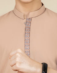 TEA PINK BLENDED KAMEEZ SHALWAR | JCKS-S-35900