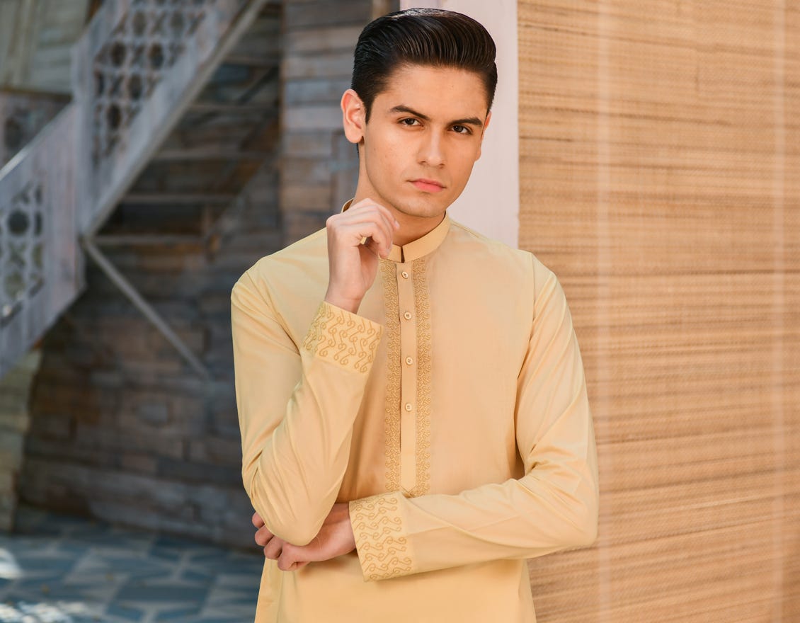 FAWN COTTON KURTA | JTK-S-35914