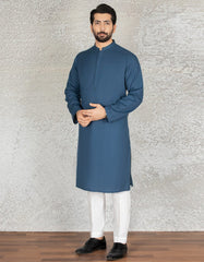 BLUE BUNNAT KURTA | JJK-S-37569