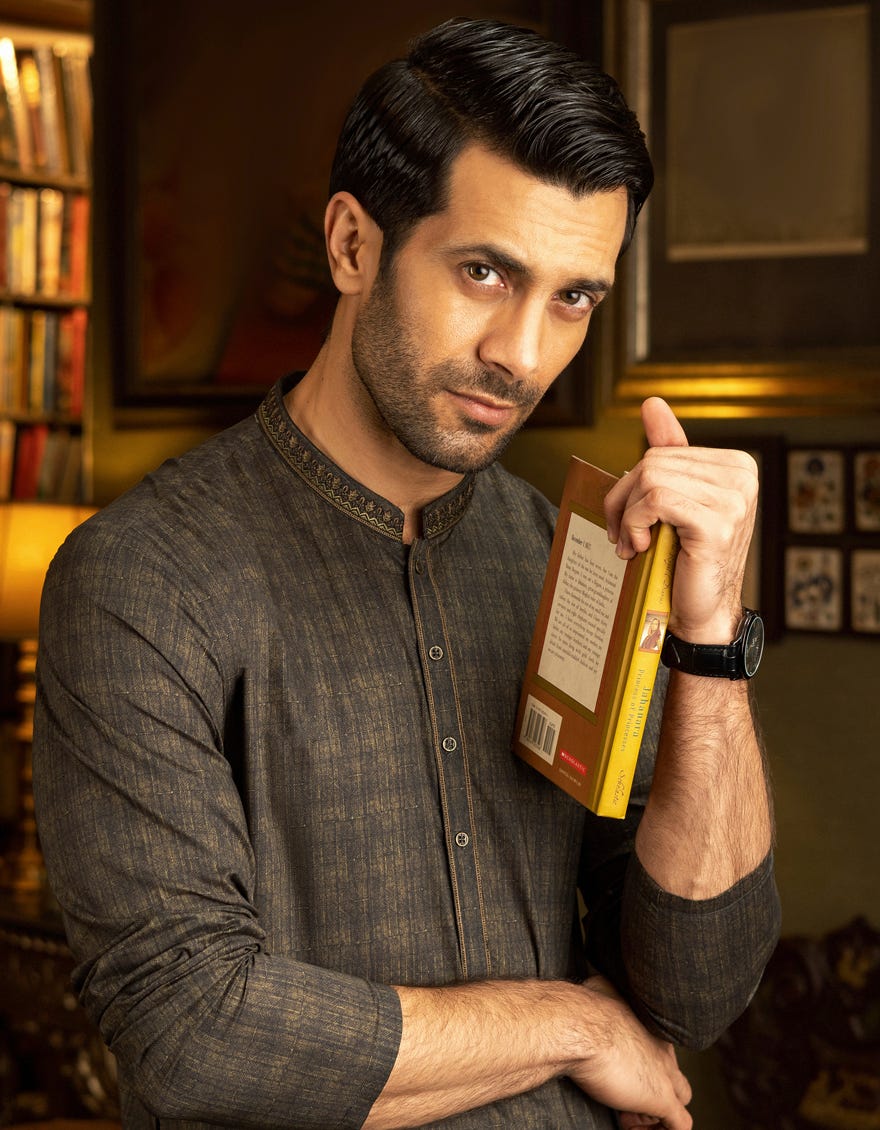 ARMY GREEN COTTON KURTA | JJK-S-37584